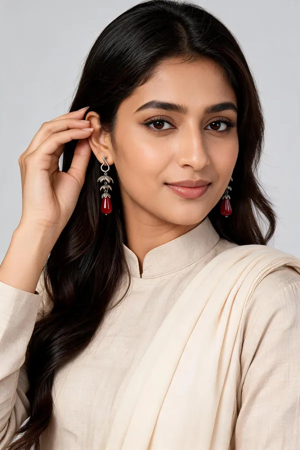 Mayuri_Dangler_Earring_Ruby