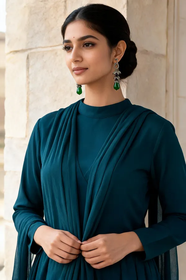 Mayuri_Dangler_Earring_Emerald