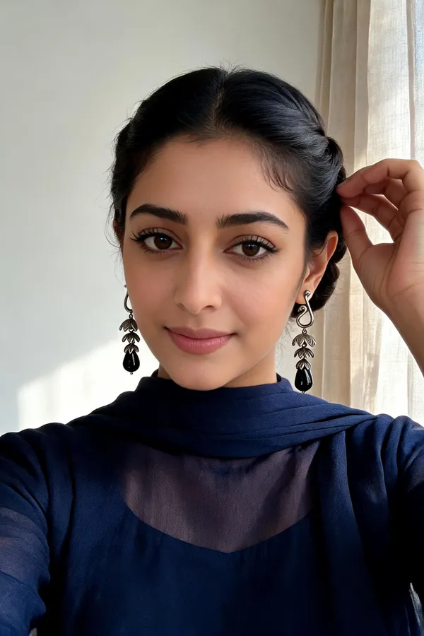 Mayuri_Dangler_Earring_Black