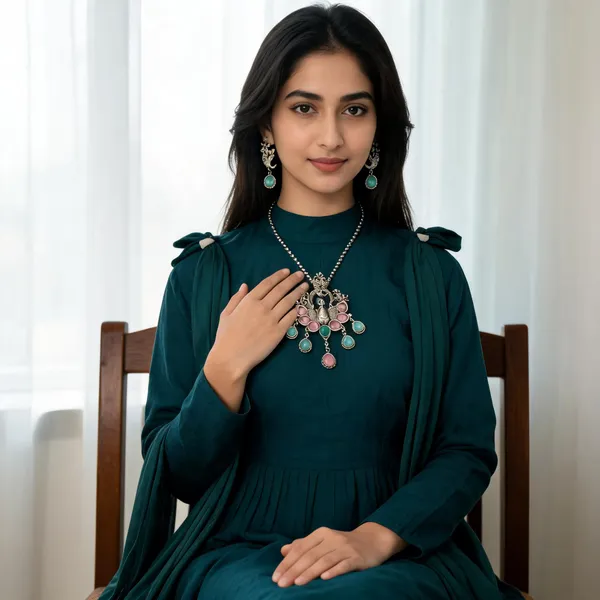 Padmavati_Royal_Necklace_Set_Pink_Mint