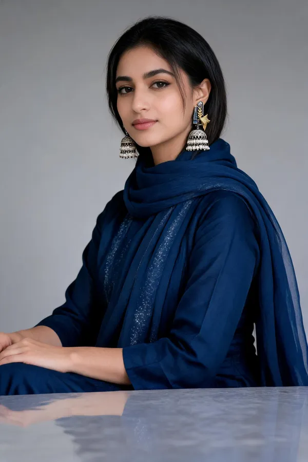 Hemlata_Dualtone_Jhumka_Clear_White