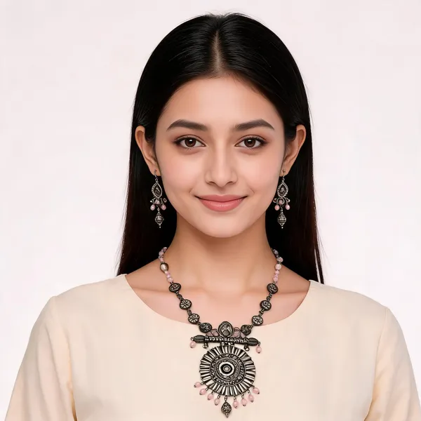Suryakant_Necklace_Set_Pink