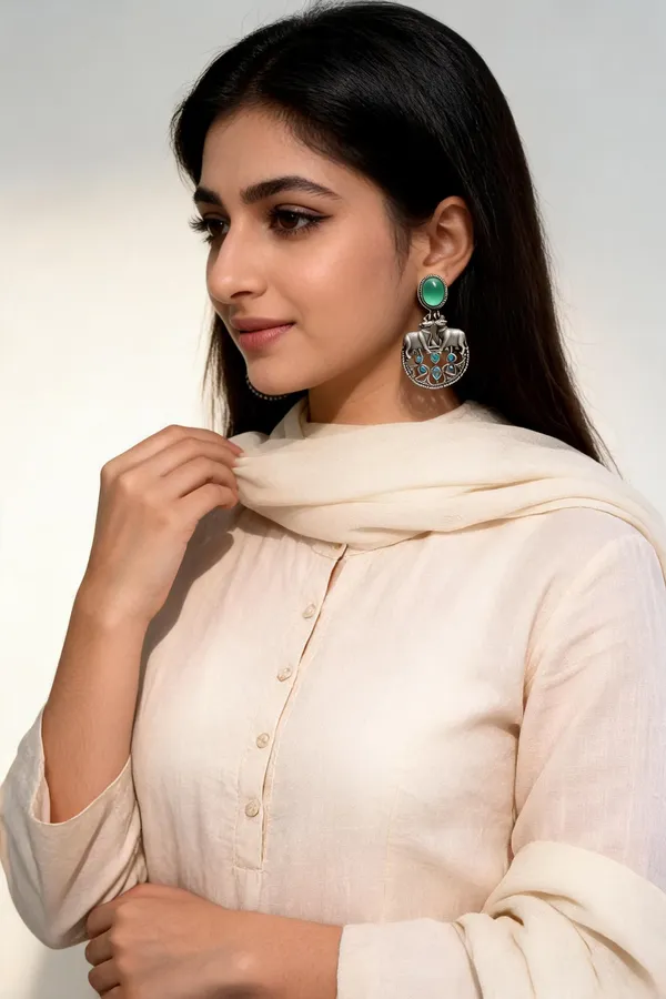 Nandika_Dangler_Earrings_Mint