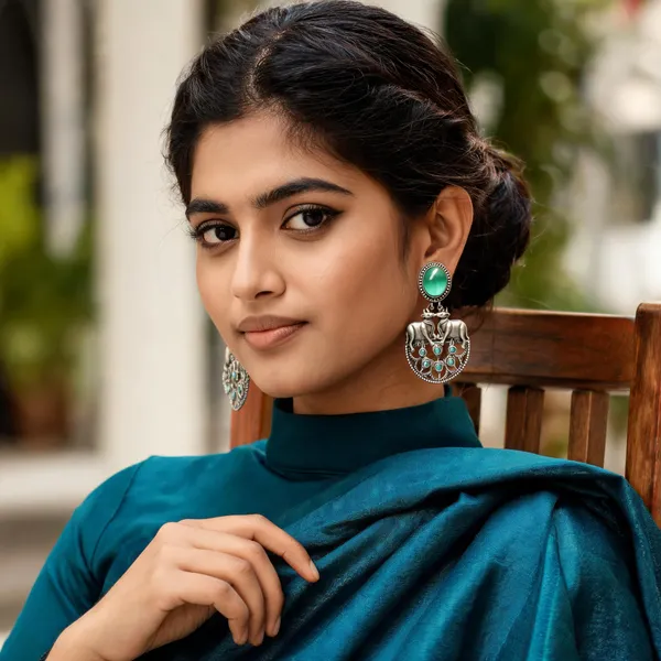 Nandika_Dangler_Earrings_Mint