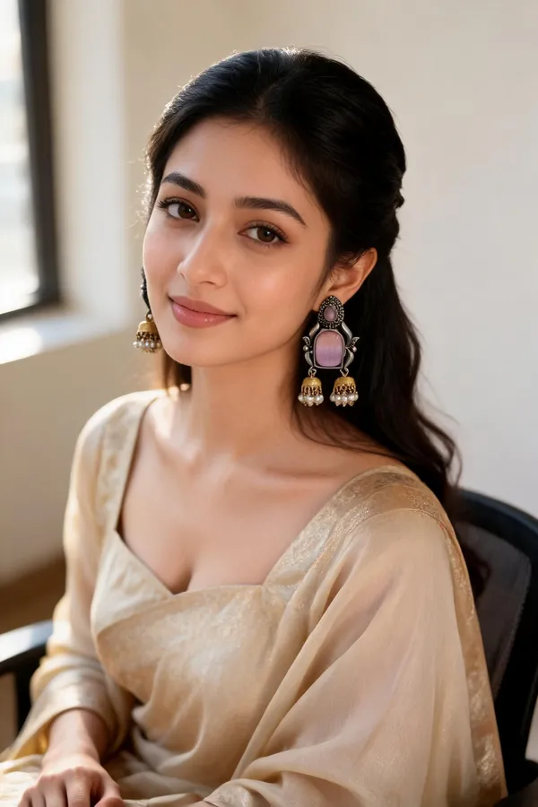 Tanisha_Danglers_Earrings_Pink