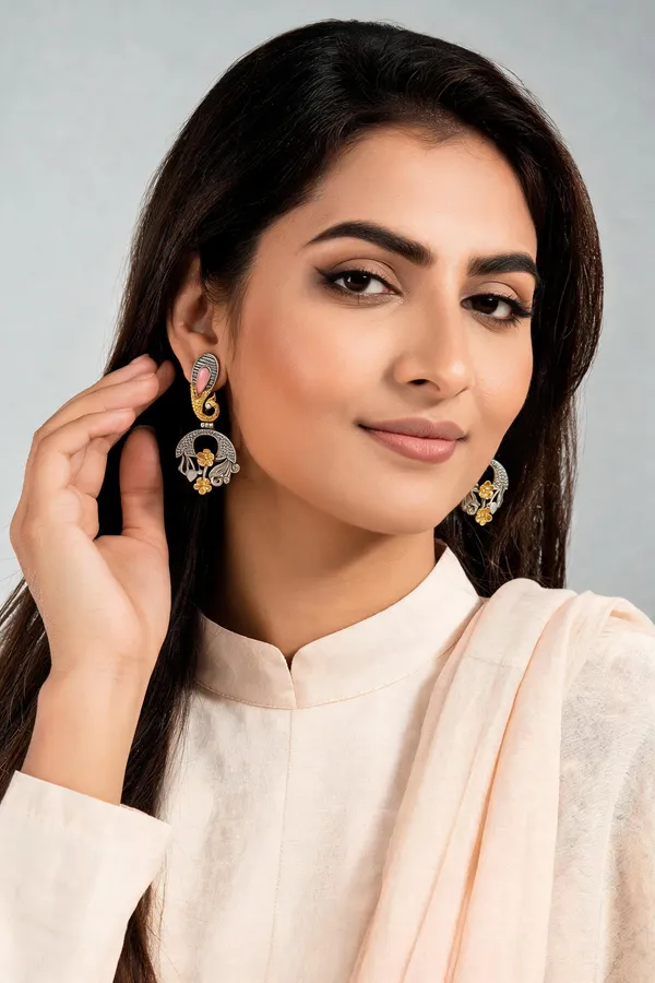 Hansika_Dangler_Earring_Pink