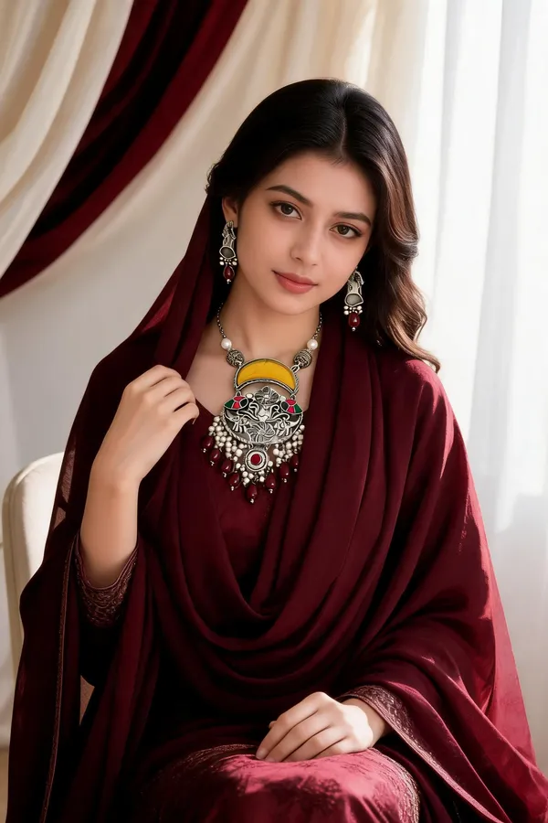 Vaidehi_Necklace_Set_Ruby_Yellow