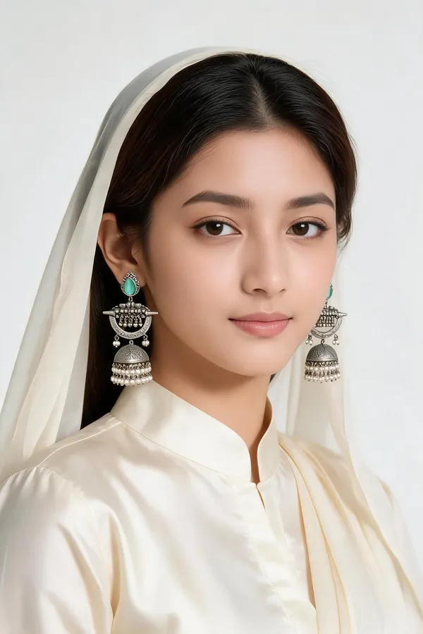Ahalya_Jhumka_Earring_Mint