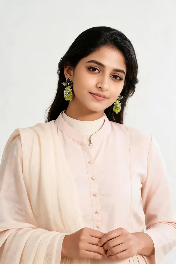 Trishala_Stud_Earring_Yellow