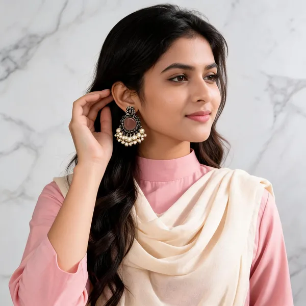 Ruvisha_Stud_Earring_Blush_Pink