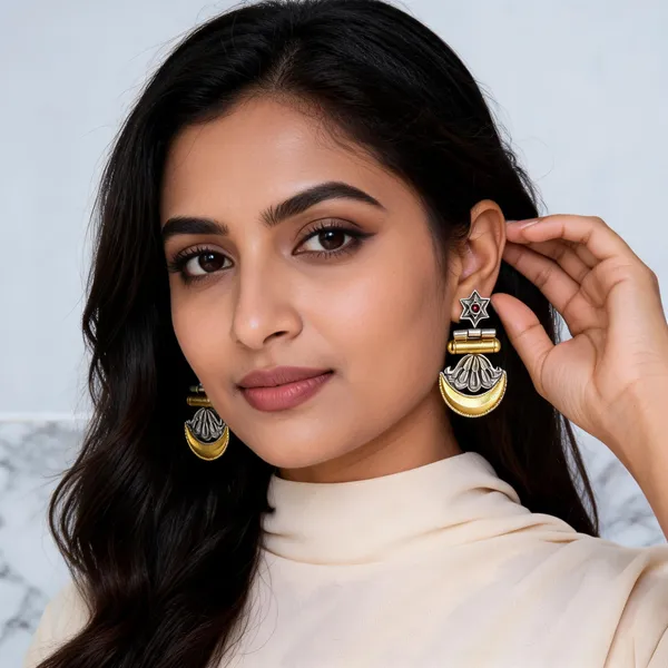 Aarunya_Dangler_Earring_Ruby