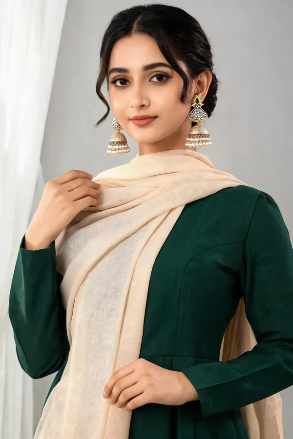 Deepika_Jhumka_Earring_Green