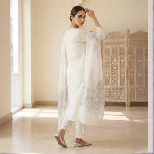 ZANIFA_Embellished_Kurta,_Trouser/Pant_&_Dupatta_Set_()