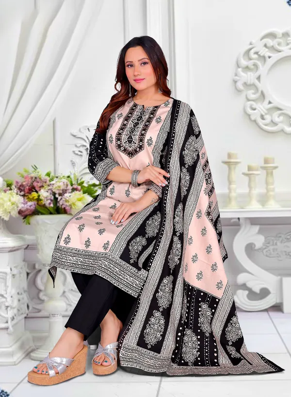 ZANIFA_Printed_Kurta,_Trouser/Pant_&_Dupatta_Set_()
