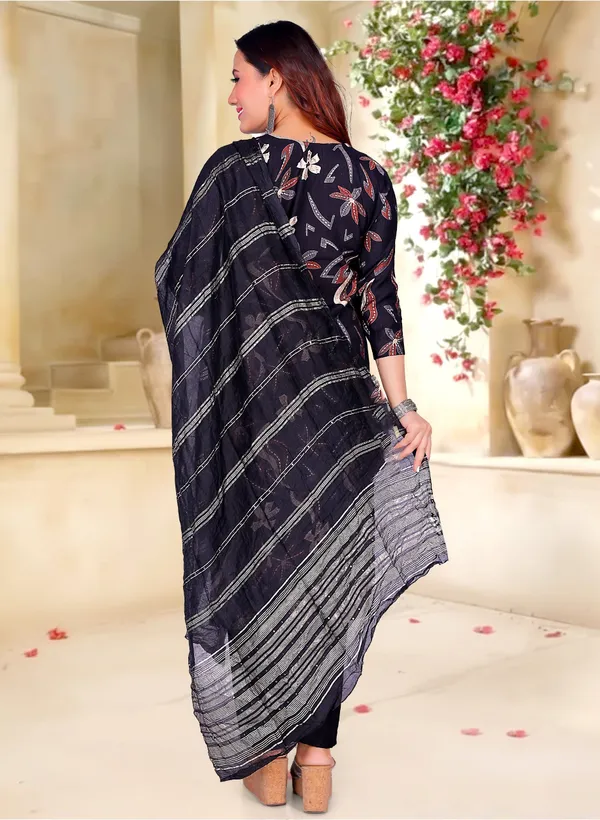 ZANIFA_Printed_Kurta,_Trouser/Pant_&_Dupatta_Set_()