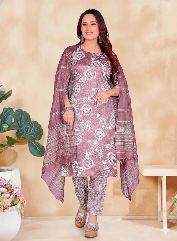 ZANIFA_Printed_Kurta,_Trouser/Pant_&_Dupatta_Set_()