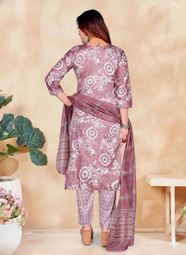 ZANIFA_Printed_Kurta,_Trouser/Pant_&_Dupatta_Set_()