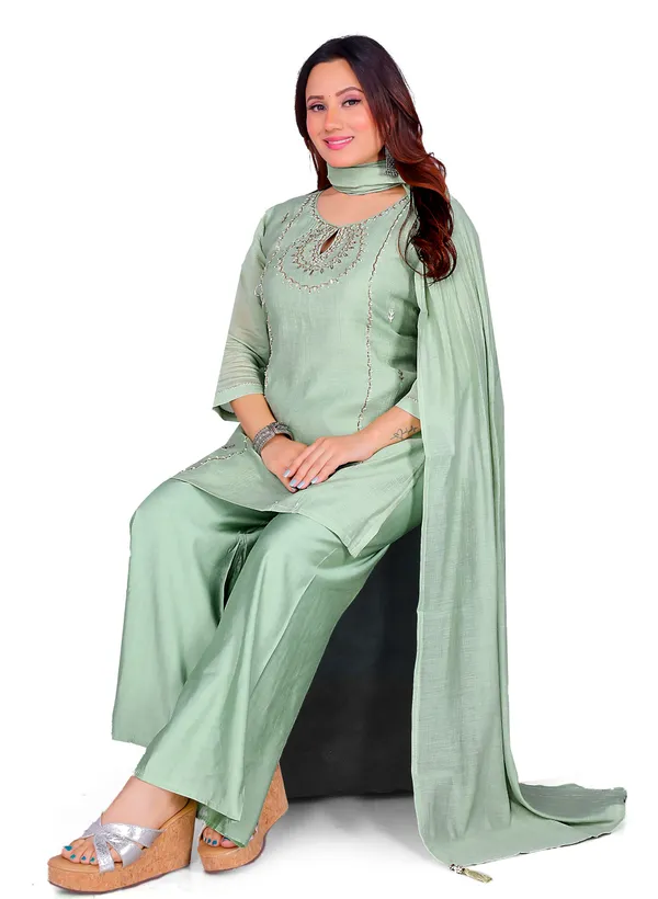 Kurti_pant_dupatta_set