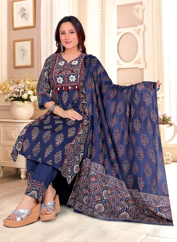 Kurti_pant_dupatta_set