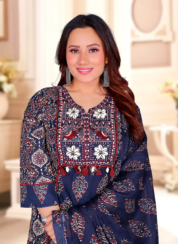 Kurti_pant_dupatta_set