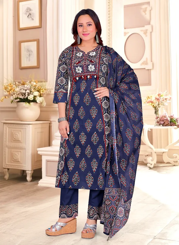 Kurti_pant_dupatta_set
