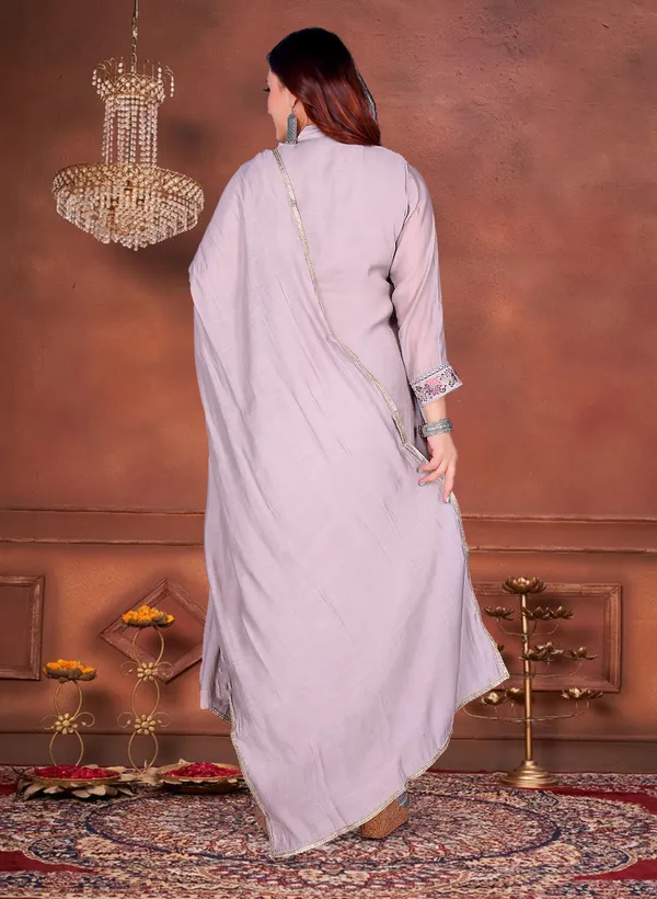 ZANIFA_Embroidered,_Embellished_Anarkali_Kurta,_Bottom_&_Dupatta_Set_()