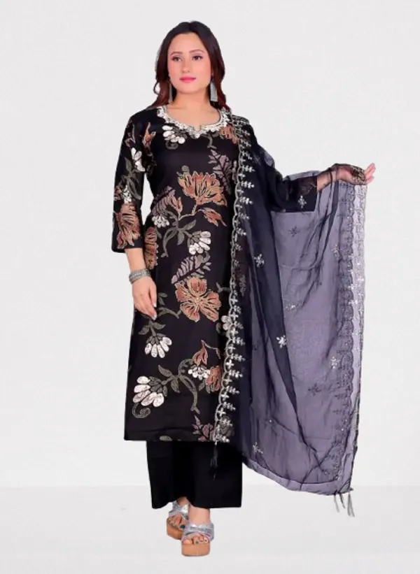 Vatican_Fabric_Kurti_Pant_Dupatta_Set_For_Women