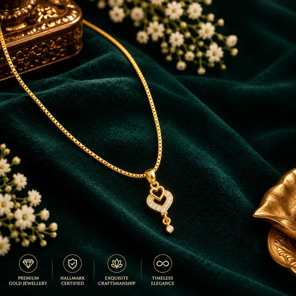 Gold_Tone_Heart_Pendant_Necklace_for_Women