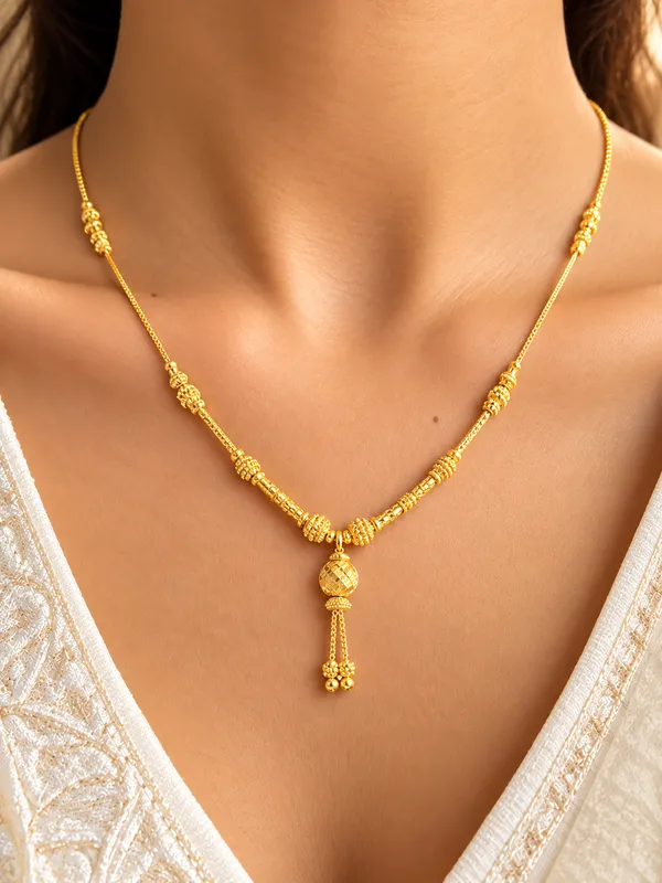Gold-Tone_Beaded_Necklace_for_Women