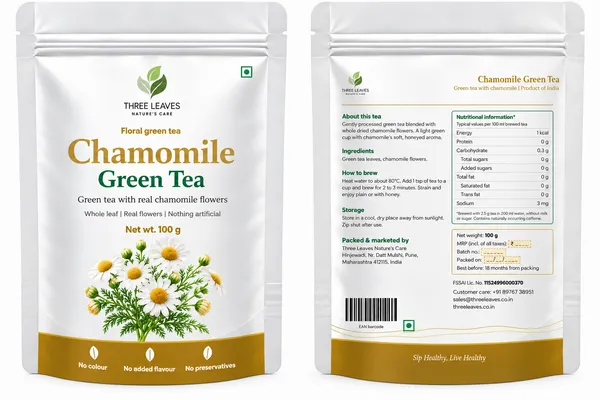 Three_Leaves_Chamomile_Green_Tea_100_G