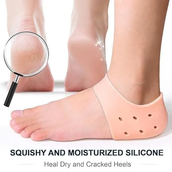 Silicone_Gel_Heel_Pad_Socks_Cracked_Heel_Relief