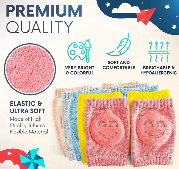 Multicolour_Stretchable_Baby_Knee_Pads_For_Crawling