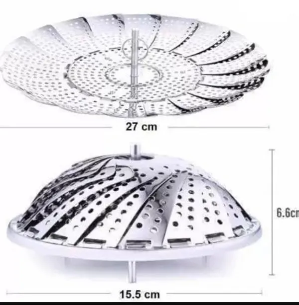Stainless_Steel_27Cm_Vegetable_Fruit_Steamer_Basket
