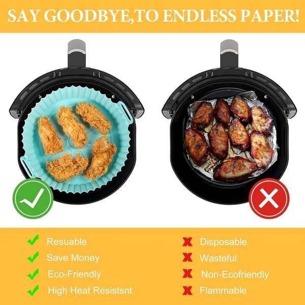 Silicone_Round_Reusable_Air_Fryer_Pot