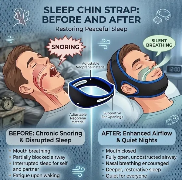 Black_Adjustable_Breathable_Anti-Snore_Chin_Strap