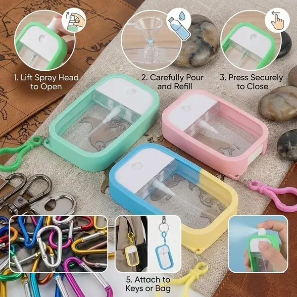 Refillable_45Ml_Pocket_Spray_Bottle_With_Keychain_Case