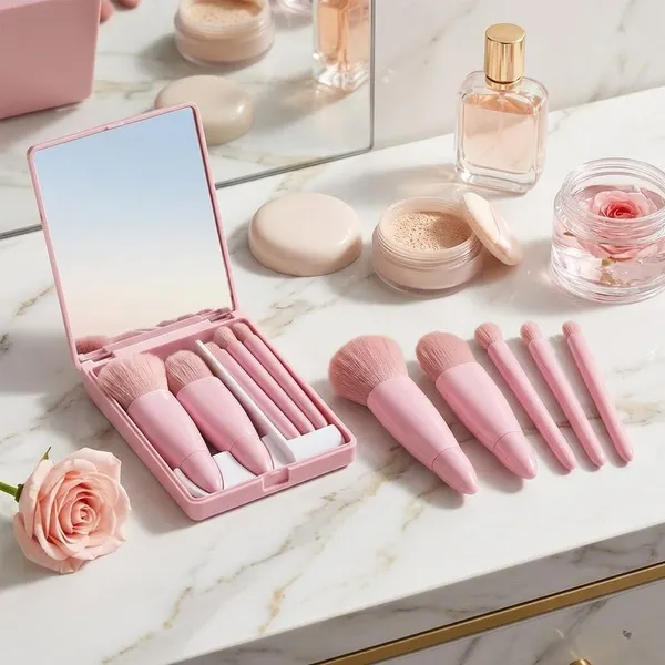 5-Piece_Mini_Makeup_Brush_Set_With_Mirror_Travel_Case