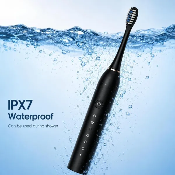 Usb_Rechargeable_Electric_Toothbrush_6_Modes_With_Timer