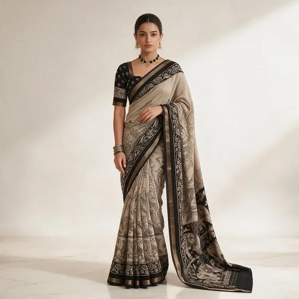 Madura_Elephant_Jaipur_Mul_Cotton_Saree