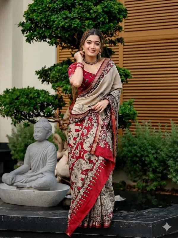 Madura_Elephant_Jaipur_Mul_Cotton_Saree