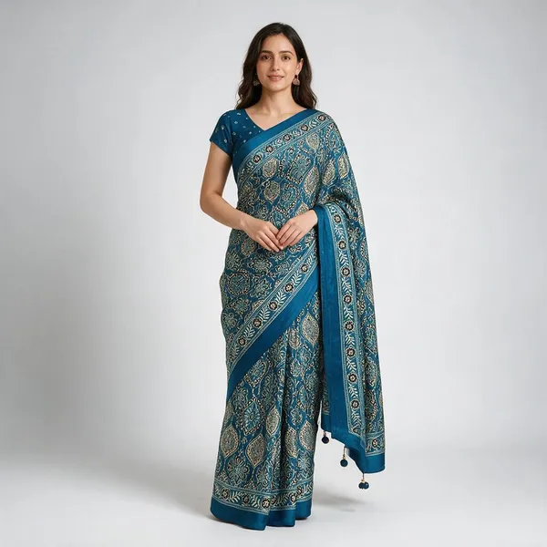 Rama_Ajrakh_Printed_Soft_Modal_Silk_Natural_Print_Saree