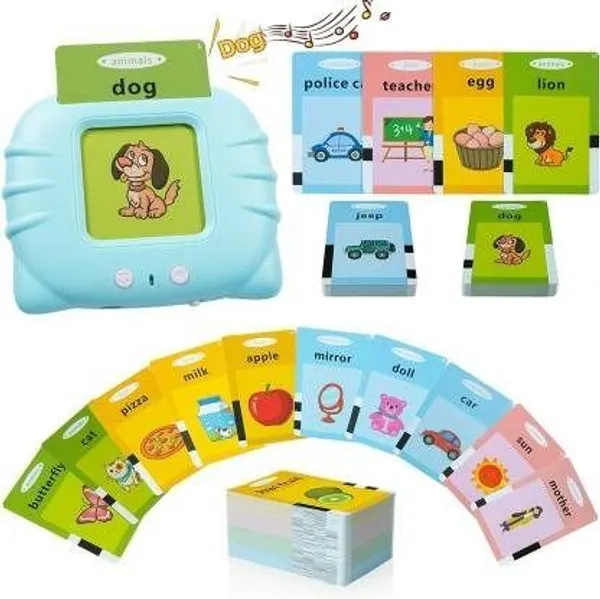 Flash_Cards_For_Kids_|_Talking_Flash_Card_Reader_Game_224_Words_Learning_Toys_(Blue)