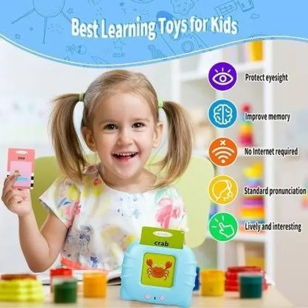 Flash_Cards_For_Kids_|_Talking_Flash_Card_Reader_Game_224_Words_Learning_Toys_(Blue)