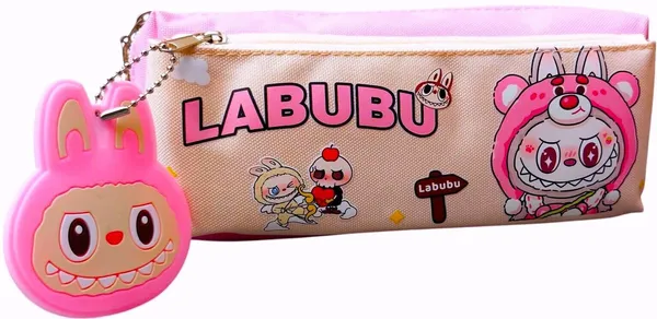 Mavin_Labubu_pencil_pouch_for_girls,_cute_stationery_items,_pencil_box_for_girls_||_Geometry_Box_(Pink)