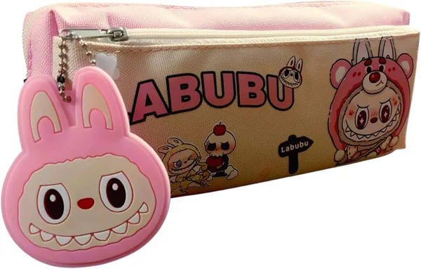 Mavin_Labubu_pencil_pouch_for_girls,_cute_stationery_items,_pencil_box_for_girls_||_Geometry_Box_(Pink)