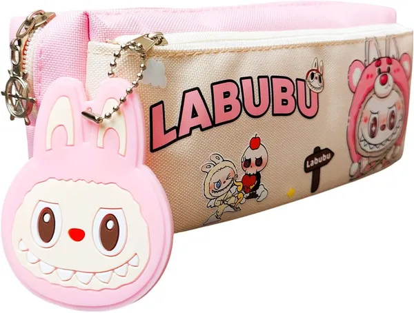 Mavin_Labubu_pencil_pouch_for_girls,_cute_stationery_items,_pencil_box_for_girls_||_Geometry_Box_(Pink)
