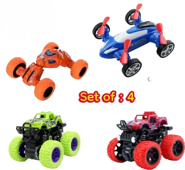 Toys_For_Kids,_Non_Battery-Car_Toy_Set_of_4_Pcs,_Gift_Toy_For_Boys_&_Girls_||_(Multicolor)