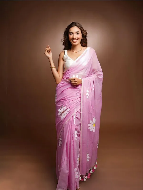 Floral_Print_Saree_For_Women