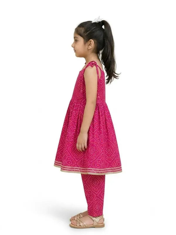 Pink_Printed_Flared_Ethnic_Dress_Set_for_Girls