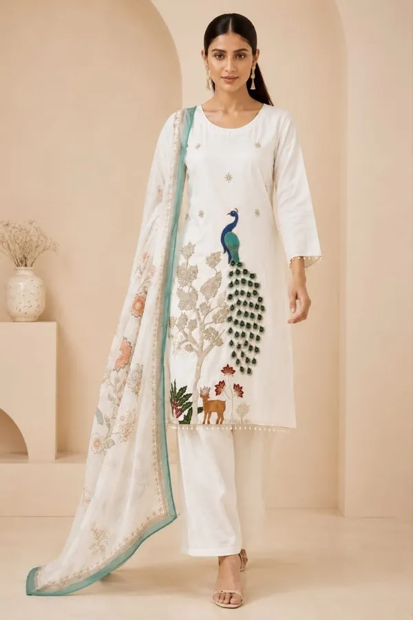 White_Embroidered_Kurta_Set_for_Women